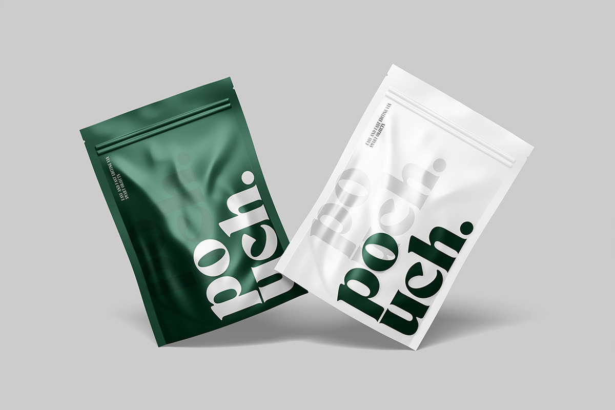 High Quality Pouch Packaging Mockup, a Mockup by DxSLEX (Photo 4 of 5)