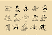 Surf & Sport Vector Illustrations, an Object Graphic by venimo (Thumbnail 13 of 15)