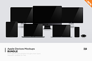 Apple Devices Mockups Bundle, an iPhone Mockup by Unio Designs (Thumbnail 1 of 10)