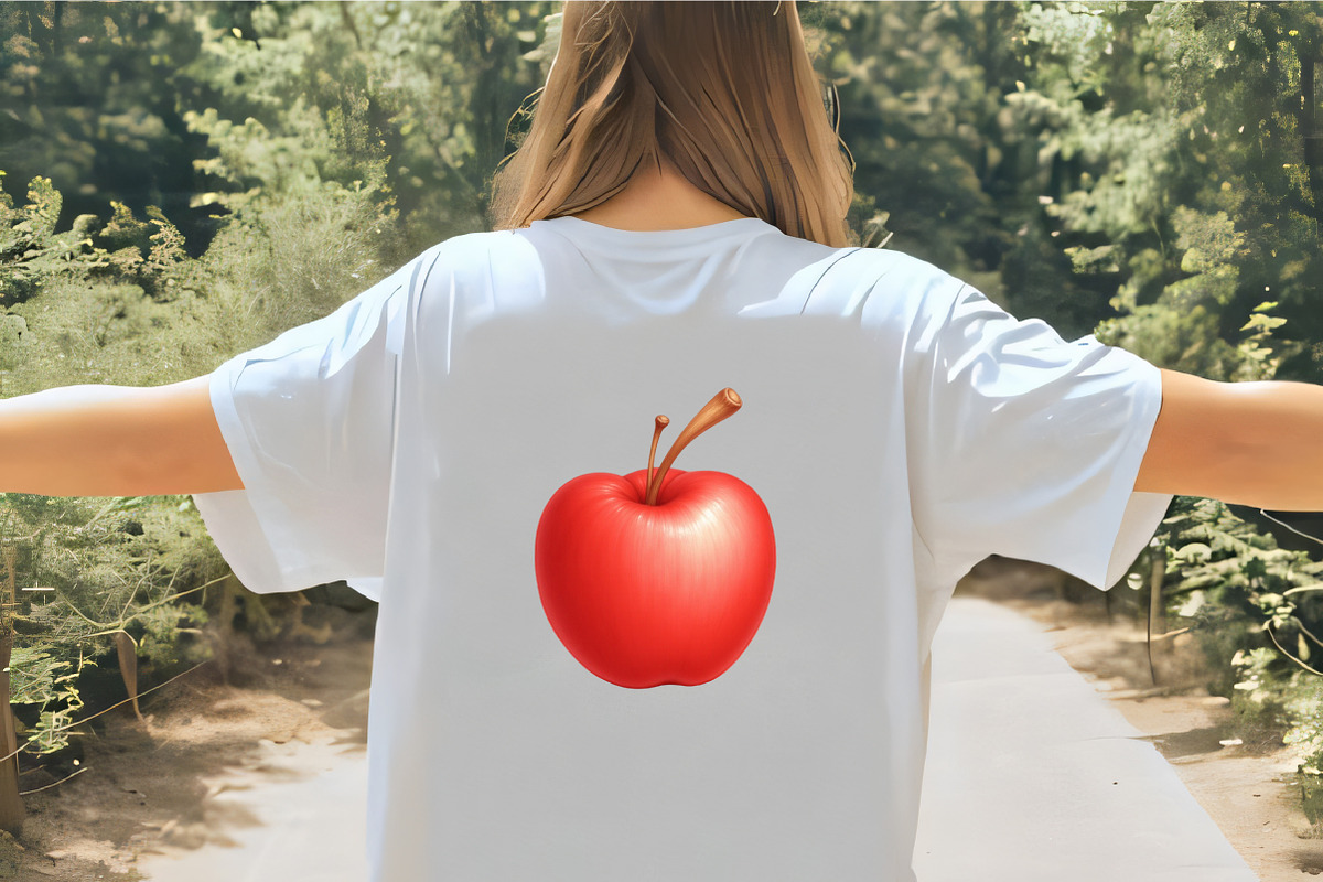 Falling Apples Watercolor Clipart, an Illustration by CrexoraLab (Photo 5 of 5)