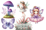 Watercolor  Fairy Clipart, an Icon by Designworld (Thumbnail 4 of 5)