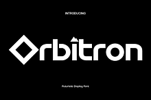 Orbitron - Futuristic Display Font