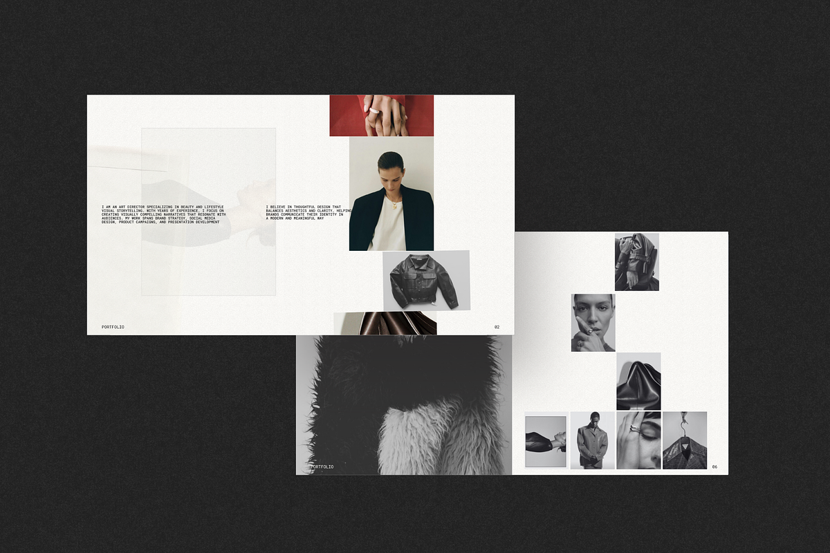 ORZA | PORTFOLIO, a Presentation Template by Simple có (Photo 5 of 10)