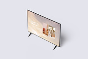 Smart Tv Mockup, a Device Mockup by Riel Concept (Thumbnail 5 of 5)