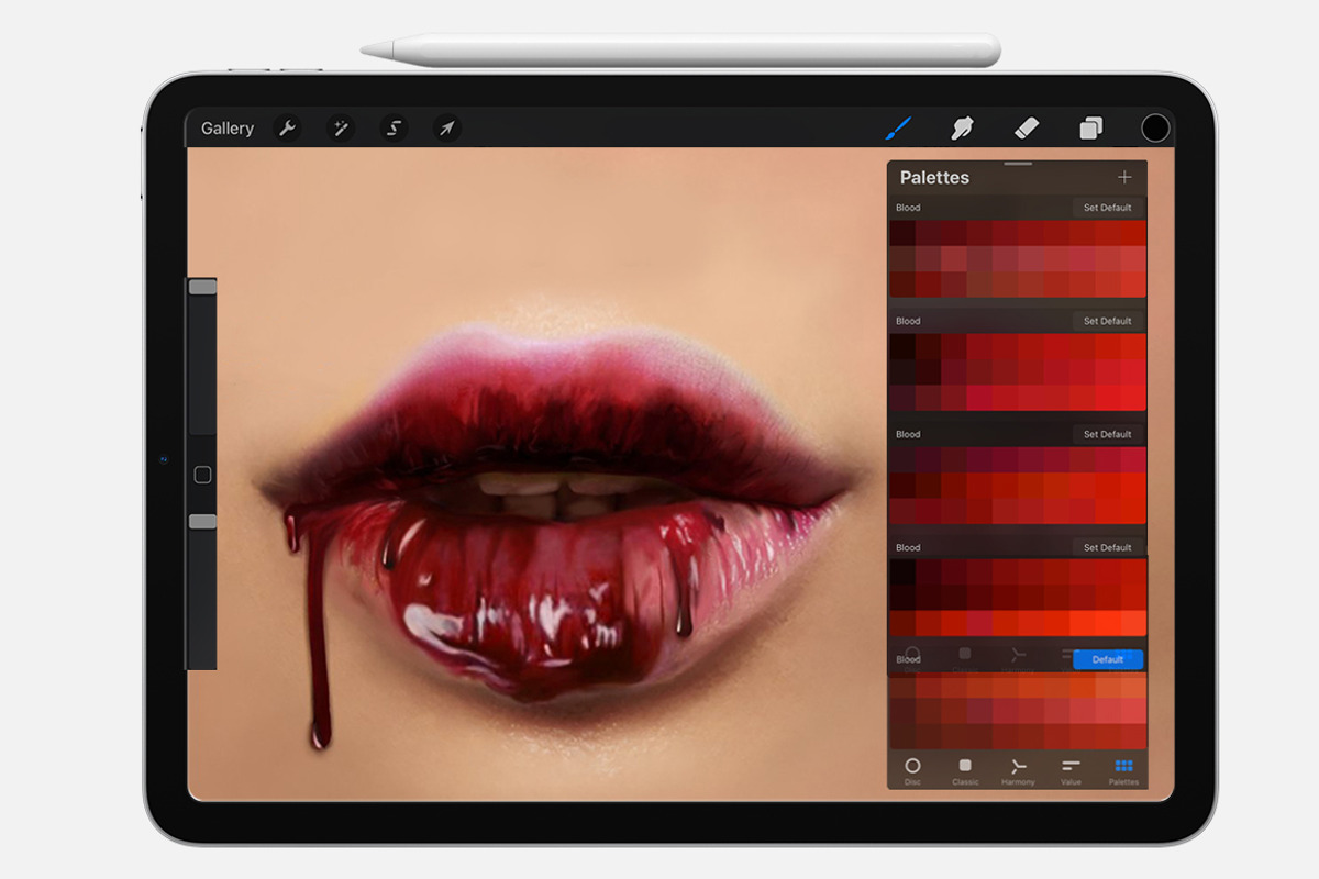 Portrait Assets for Procreate, a Brush Add-On by FaeryDesign (Photo 5 of 28)