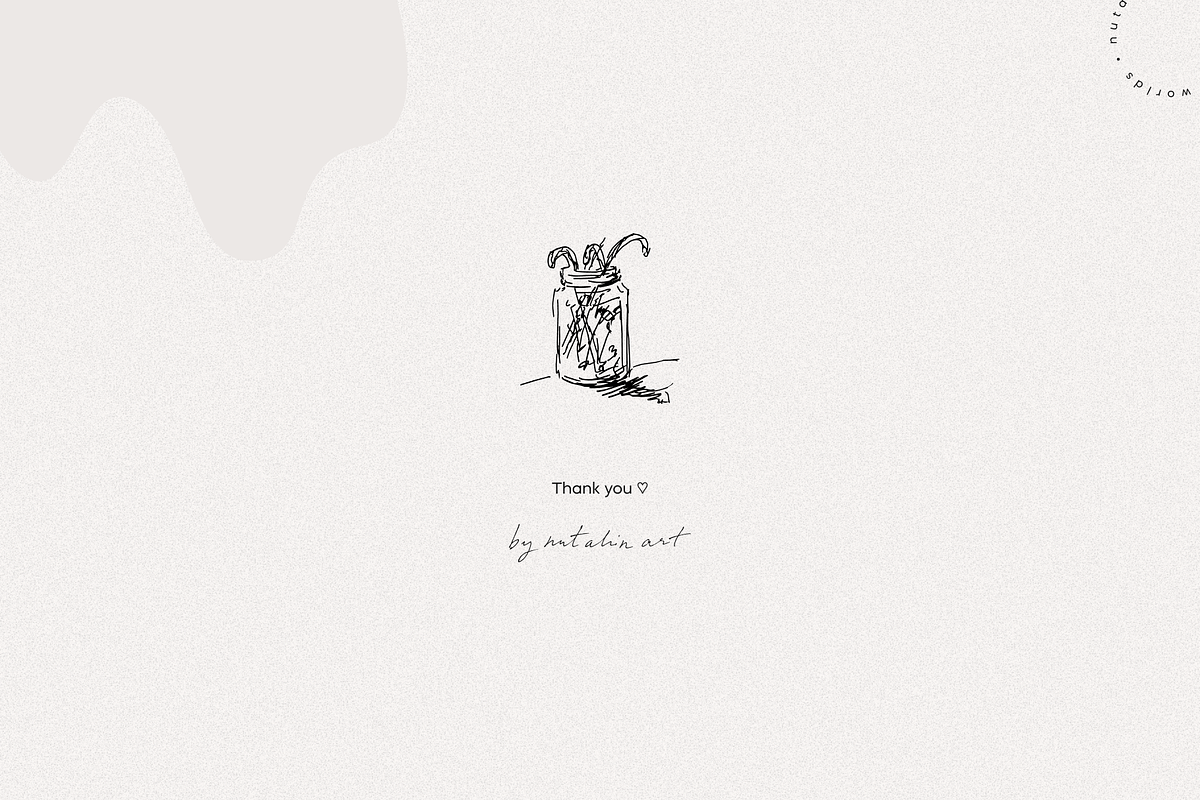 Christmas Sketch Nostalgia Pack, an Object Illustration by Nutalin Art (Photo 12 of 12)