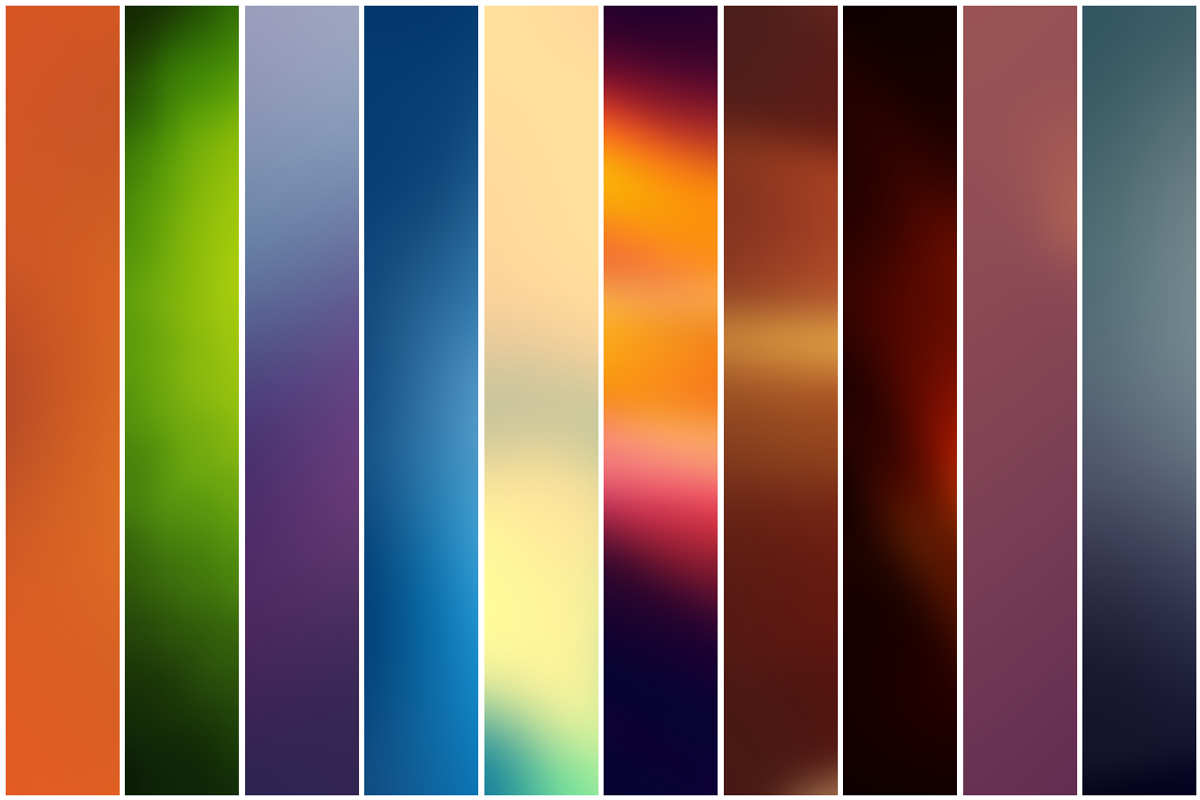 Abstract Blurred Backgrounds preview 2