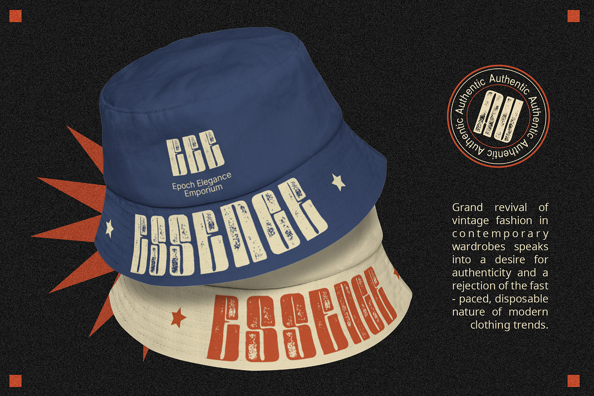 Sazzle Vintage, a Blackletter Font by Craft Supply Co. (Photo 3 of 8)