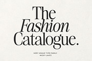 The Very Vogue Serif Family, a Serif Font by Nicky Laatz (Thumbnail 2 of 37)