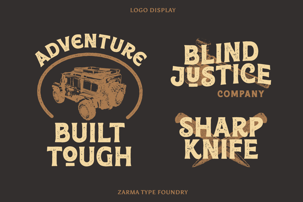 Anerome - Vintage Display Font, a Serif Font by Zarma Type (Photo 9 of 12)