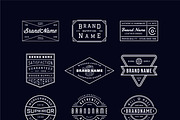 vintage logo, badge, insignia, label, a Branding & Logo Template by Brainware Graphic (Thumbnail 6 of 14)