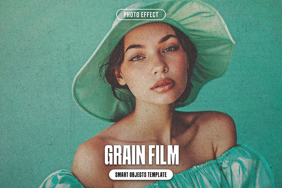 Grain Film Photo Effect, a Layer Style Add-On by iDoodle Studio (Photo 1 of 5)