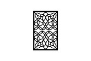 Black Geometric Pattern Panel SVG, an Object Graphic by jahid234 (Thumbnail 11 of 13)