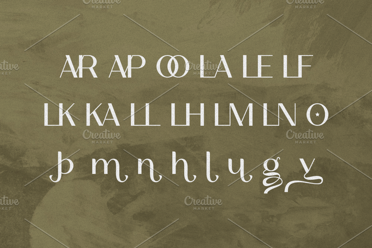 Olynthon - Modern Stylish, a Sans Serif Font by RockboyStd (Photo 11 of 12)
