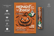 Halloween Party Flyer, a Flyer Template by monogrph (Thumbnail 1 of 4)