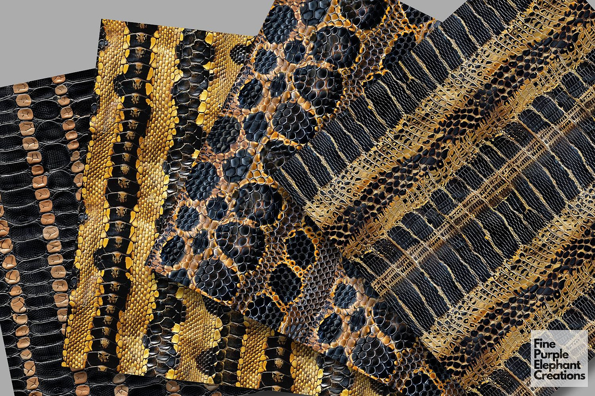 Snake Skin Scales Texture Reptile, a Texture Graphic by Fine Purple Elephant (Photo 2 of 5)