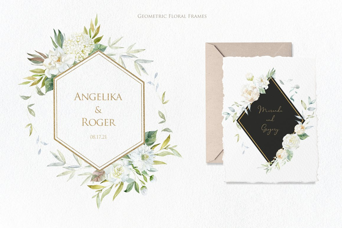 White & Gently Wedding Collection., a Seasonal Illustration by Designwork (Photo 2 of 22)
