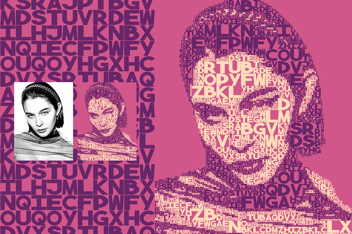 Typography Art Photoshop Action, an Action Add-On by Mint Actions (Photo 5 of 11)