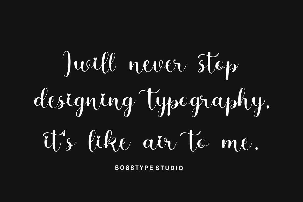 Marbella Script, a Script Font by Bosstype Studio (Photo 7 of 8)