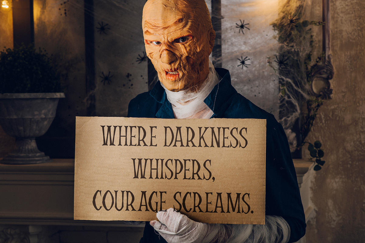 Aidens Family Font - Horror Font, a Serif Font by ariodsgn (Photo 7 of 9)