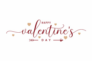 Happy Valentines Day, an Illustration by PushLogo