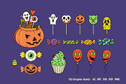 Halloween Creepers Graphic Pack, an Illustration by The Isian (Thumbnail 8 of 17)