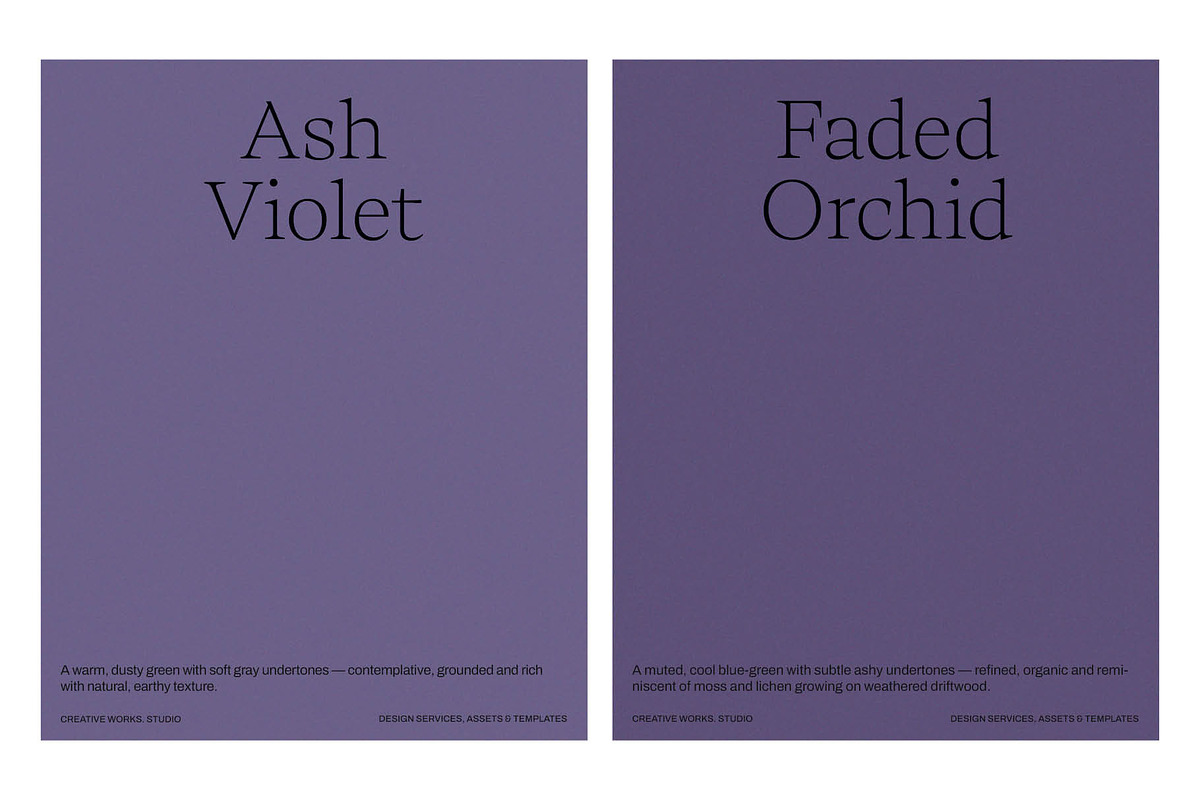6 Shadowed Purple Grain Backgrounds, a Texture Graphic by CREATIVE WORKS. (Photo 3 of 5)