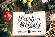 Just Peachy Script Typeface, a Handwritten Font by graphiklee (Thumbnail 3 of 8)