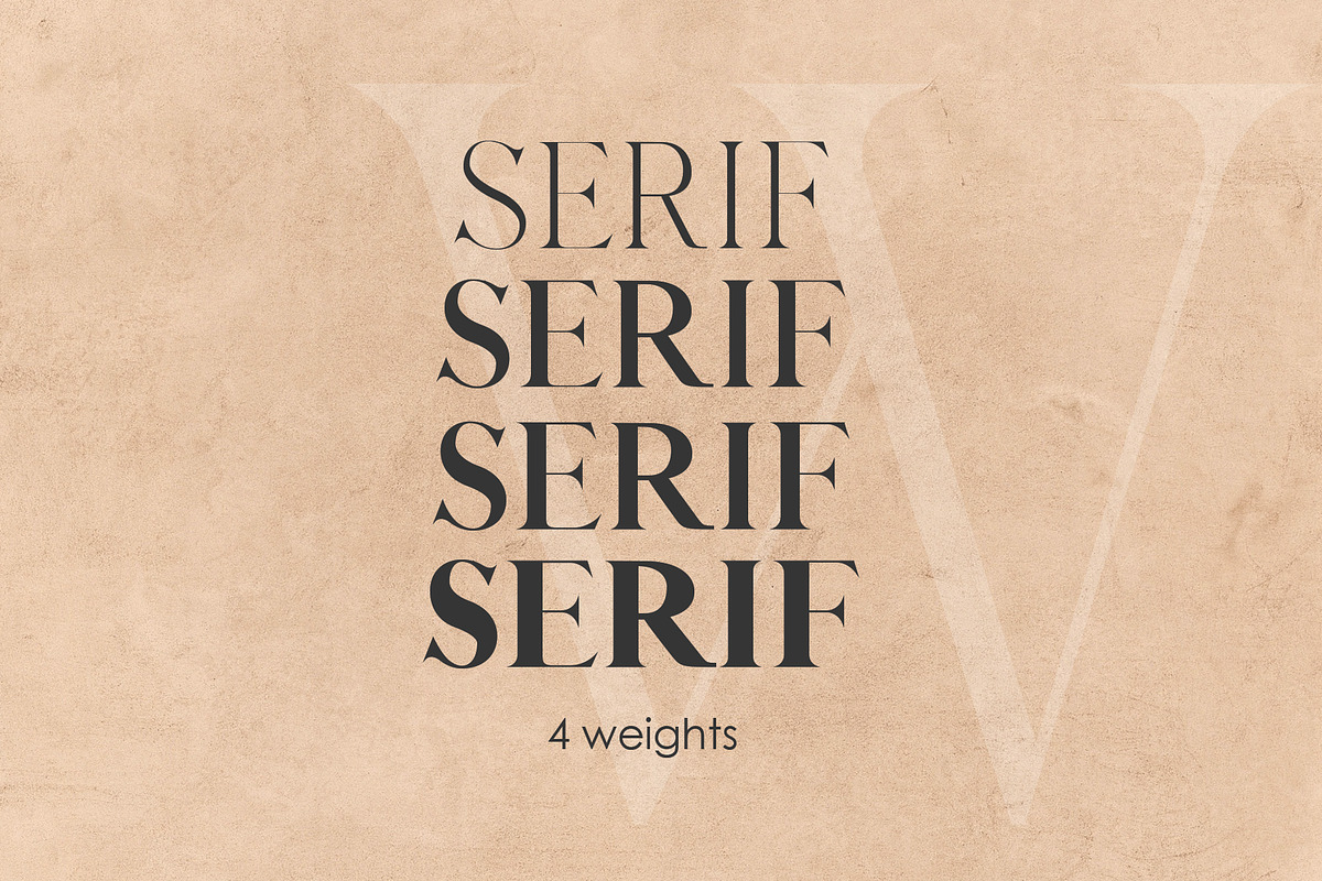 QUEEN: An Elegant Serif Font preview 2