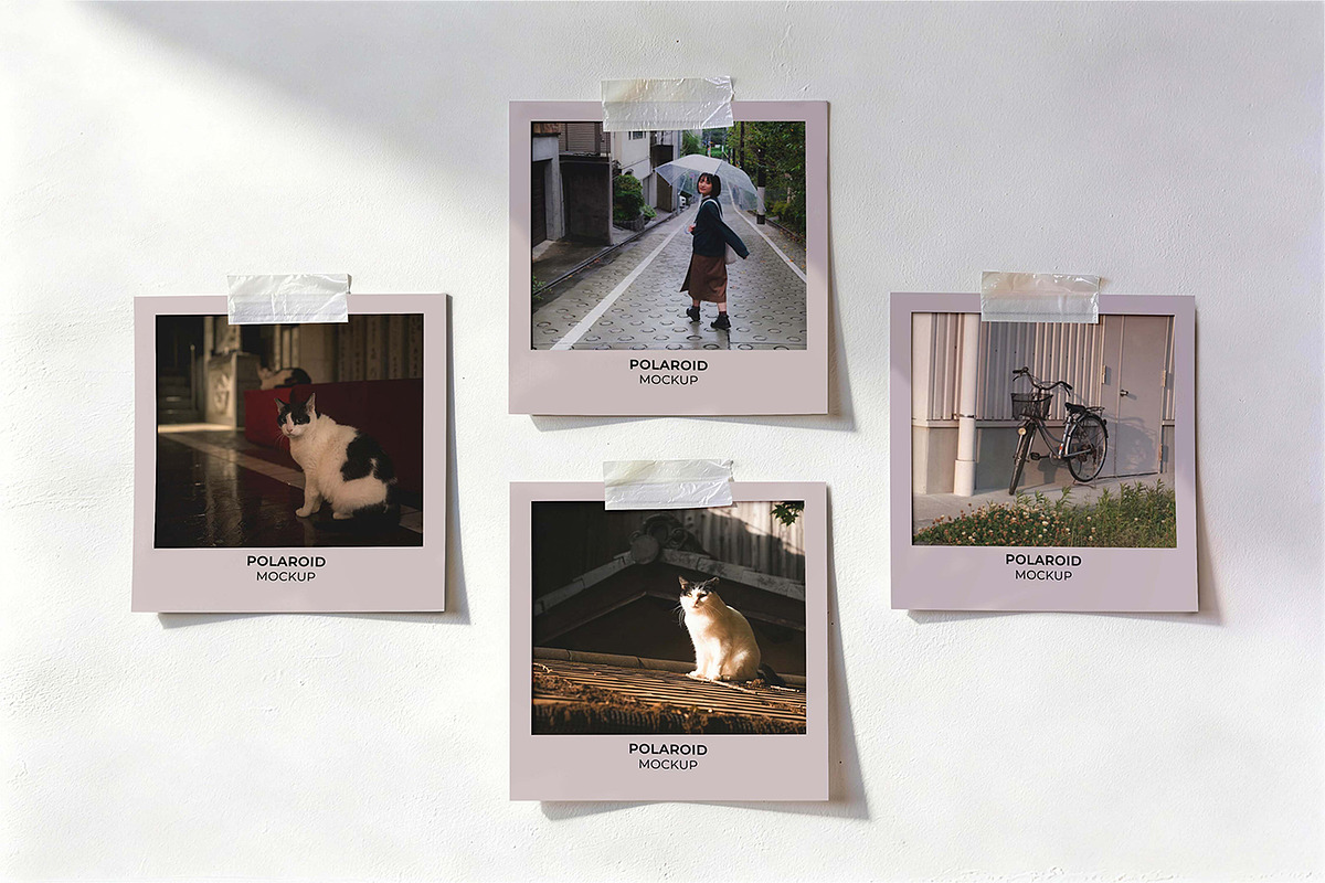 Polaroid Mockup, a Product Mockup by Pitchlook.Studio (Photo 3 of 4)