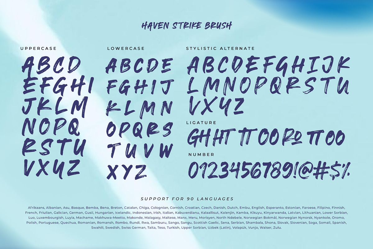 Haven Strike, a Sans Serif Font by din-studio.com (Photo 18 of 21)