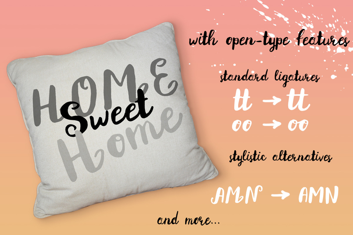 Lime Time Handwritten Font preview 3