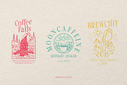 Lhont Down Typeface, a Serif Font by alit design (Thumbnail 12 of 15)