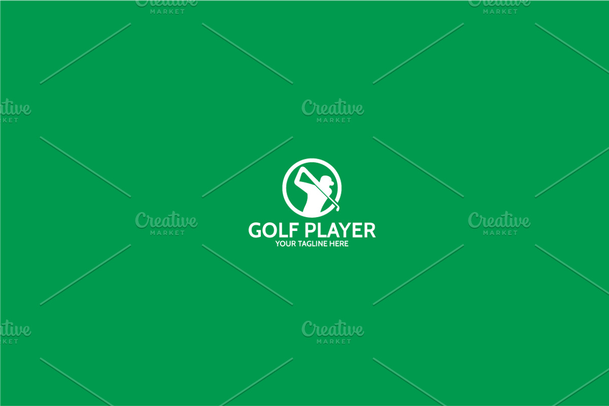 GOLF PLAYER, a Branding & Logo Template by shazi (Photo 3 of 5)
