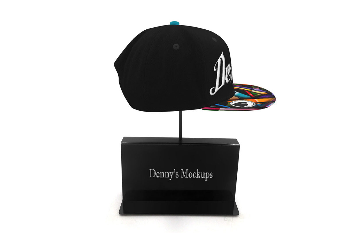 Snapback Cap Mockup, a Product Mockup by Denny's Mock-ups (Photo 10 of 12)