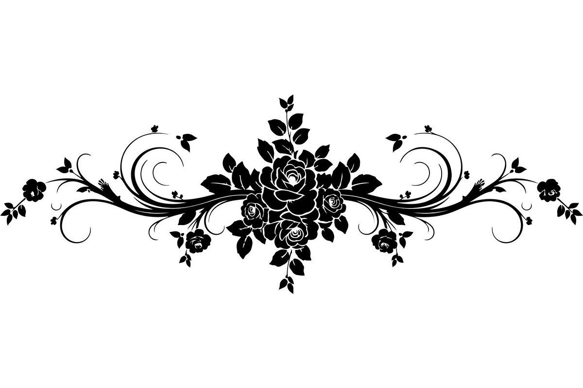 Vintage Floral Divider Bundle, a Decorative Illustration by Designer_Momina (Photo 15 of 21)