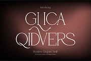 Glica Qidvers | Modern Elegant Serif, a Serif Font by Denustudios (Thumbnail 1 of 14)