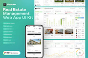 Real Estate Management Web App UI, an UI Kit Template by Lumina_ui_ux202 (Thumbnail 1 of 7)