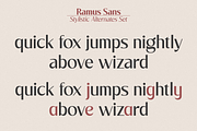 Ramus Sans - Simple Clean Font, a Sans Serif Font by Sign Studio (Thumbnail 9 of 11)