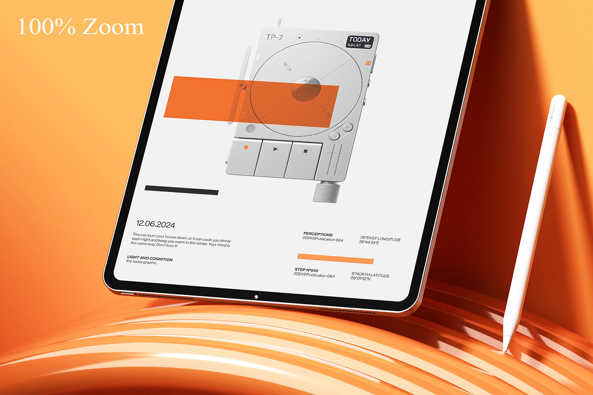 Apple iPad Mockup, an iPad Mockup by Sweetdady (Photo 7 of 8)