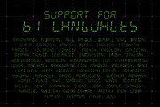 Terminal Vision - LED Typeface, a Sans Serif Font by HipFonts (Thumbnail 7 of 8)