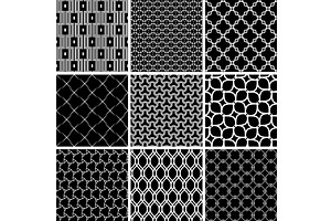Set of Seamless Geometric, a Pattern Graphic by FineArtStudio