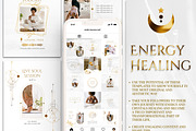 Spiritual Instagram Posts | Reiki, a Social Media Template by Under My Cozy Roof (Thumbnail 7 of 10)