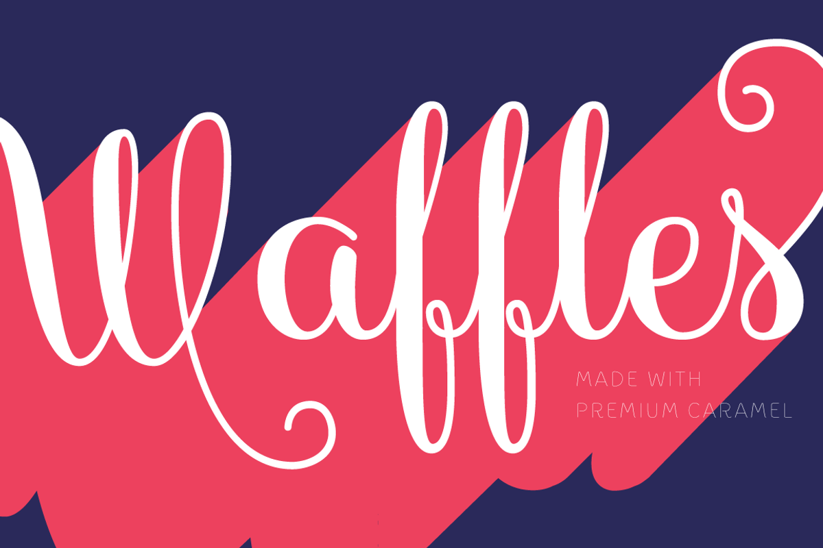 Culinary, a Script Font by Latinotype (Photo 12 of 17)