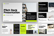Pitch Deck Google Slide Template, a Presentation Template by Portocraft (Thumbnail 1 of 7)