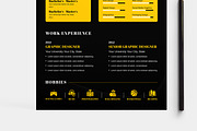 Resume Template Design, a Resume Template by MightyDesign (Thumbnail 5 of 8)