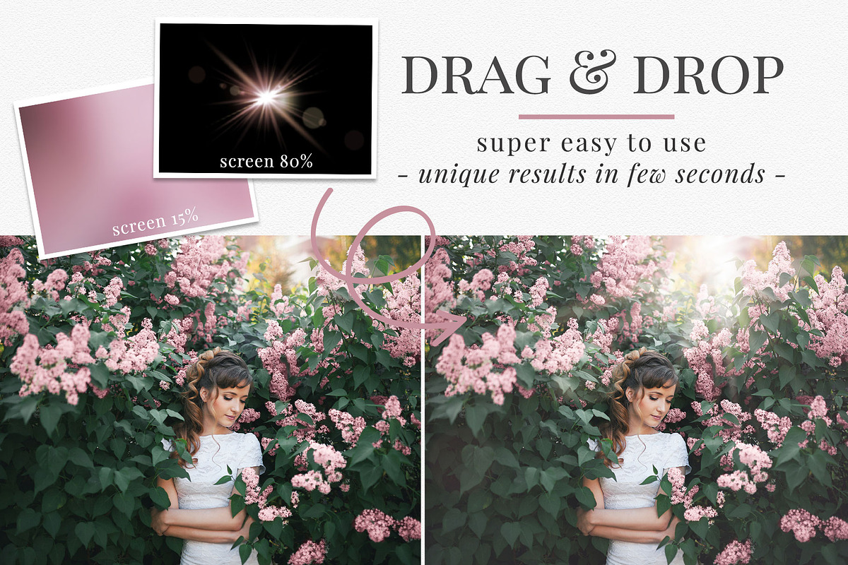Lights of Spring photo overlays, a Layer Style Add-On by BrownLeopard (Photo 3 of 7)