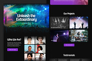 Eventor - Framer Portfolio Template, a Landing Page Template by 123 UXUI (Thumbnail 1 of 4)