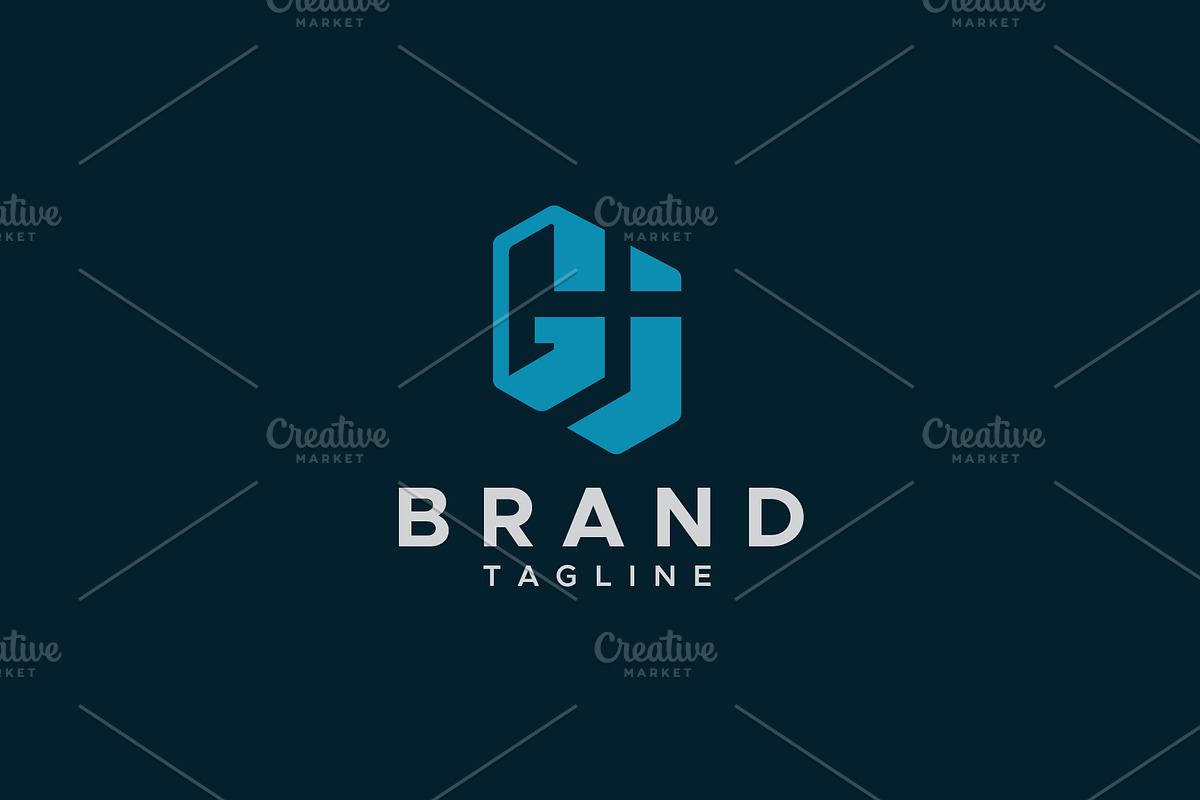 Gi Letter building logo design, a Branding & Logo Template by Amadul11 (Photo 1 of 4)