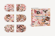 Boho Patterns. Pink and brown, a Pattern Graphic by L- design studio (Thumbnail 4 of 7)